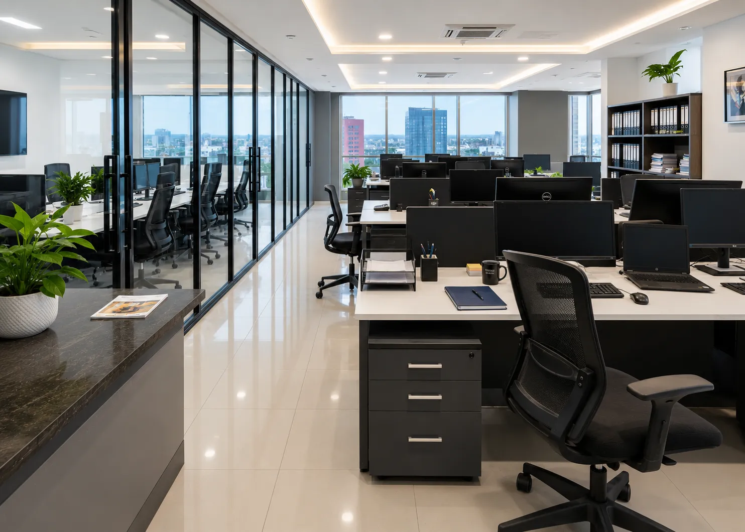 Office cleaning after
